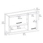 Hanah Home Akasya Armario Multiusos Blanco